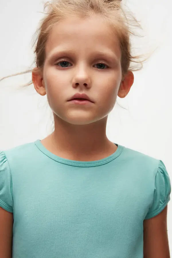 Детская футболка с коротким рукавом Çağla Yeşil - 4