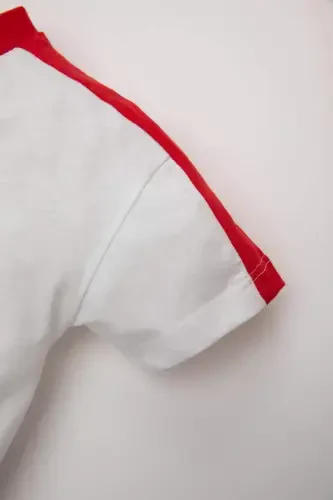 Детская футболка с коротким рукавом для мальчиков с принтом D1485A524SM - 6