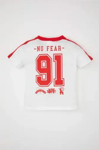 Детская футболка с коротким рукавом для мальчиков с принтом D1485A524SM - 7