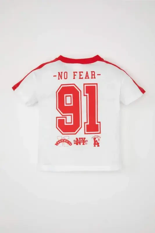 Детская футболка с коротким рукавом для мальчиков с принтом D1485A524SM - 7