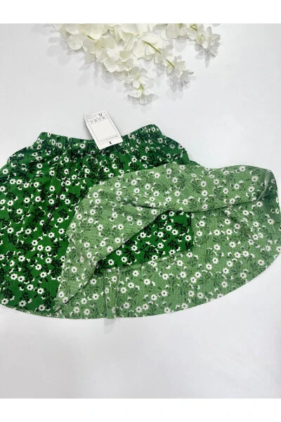 Детская юбка-шорты с оборками - 3