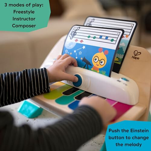 Детская музыкальная игрушка Baby Einstein и Hape Magic Touch Piano из дерева, для детей от 6 месяцев - 22