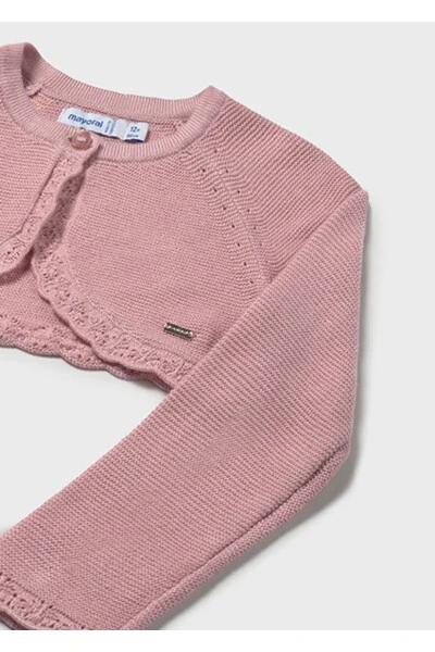 Детская розовое мерсеризованная болеро 00306-050 - MAYORAL (1)