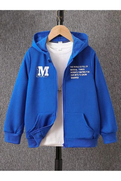 Детская толстовка/куртка с принтом на молнии - NPLSTORE