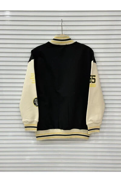 Детская унисекс куртка в стиле колледжа - 3