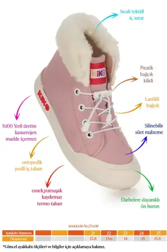 Детские ботинки на резинке Tigge Günlük - KIKO KIDS (1)