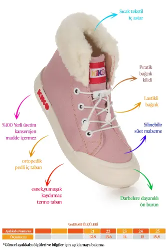 Детские ботинки на резинке Tigge Günlük - KIKO KIDS (1)