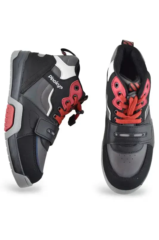 Детские ботинки унисекс на молнии и липучках, ортопедические, зимние, из Стамбула. - 4