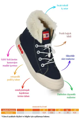 Детские ботиночки на резинке Tigge Günlük - KIKO KIDS (1)