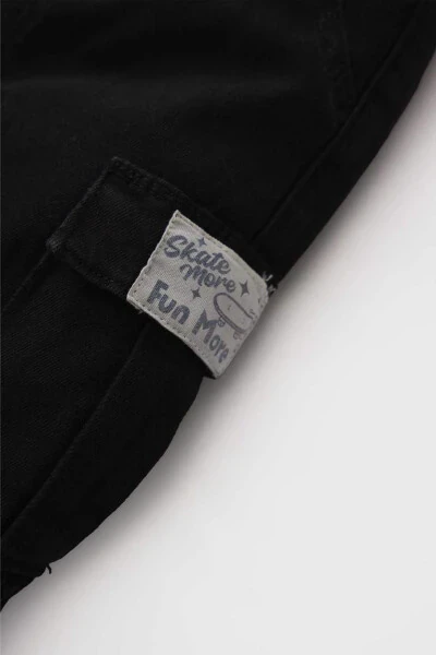 Детские брюки карго антрацит - 3