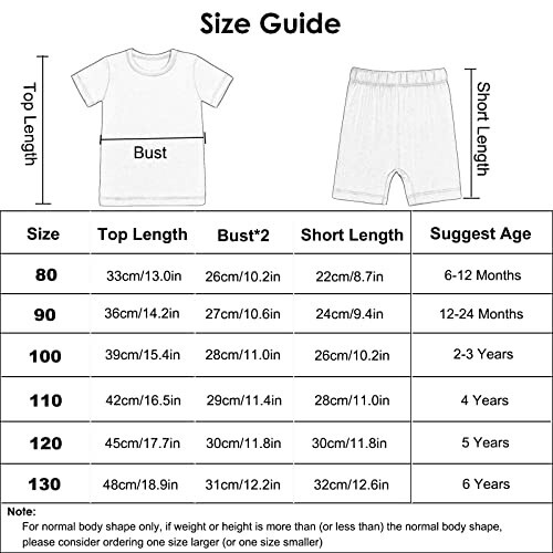 Детские короткие летние пижамы Aablexema - Детские прохладные пижамы из бамбукового шелка, 2 шт. комплект детской ночной одежды - 21