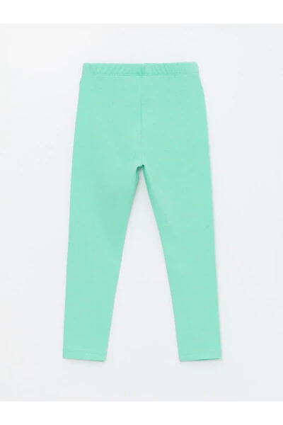 Детские леггинсы для девочек в полоску с эластичным поясом, 2 шт - 8