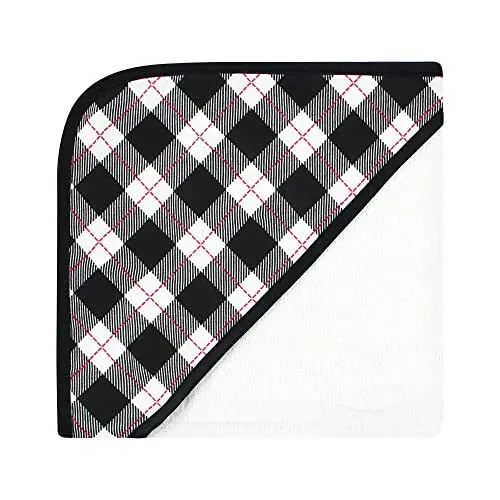 Детские махровые полотенца с капюшоном Hudson Baby Unisex, черный лось, универсальный размер - 3