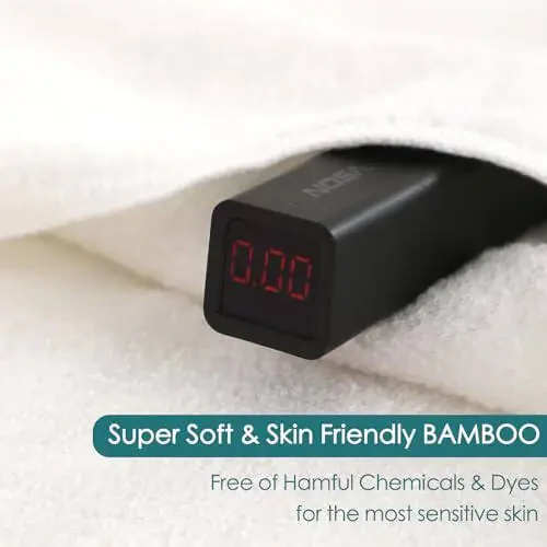 Детские мочалки 6 шт., 10x10 дюймов Небесно мягкие белые мочалки для лица и тела, Нежные и безопасные полотенца для лица для чувствительной кожи, Подарки для душа для новорожденных, детей младшего возраста и детей - 4