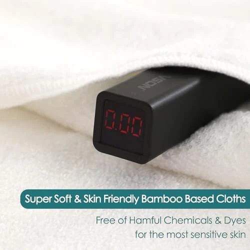 Детские мочалки 6 шт., 10x10 дюймов Небесно мягкие белые мочалки для лица и тела, Нежные и безопасные полотенца для лица для чувствительной кожи, Подарки для душа для новорожденных, детей младшего возраста и детей - 7