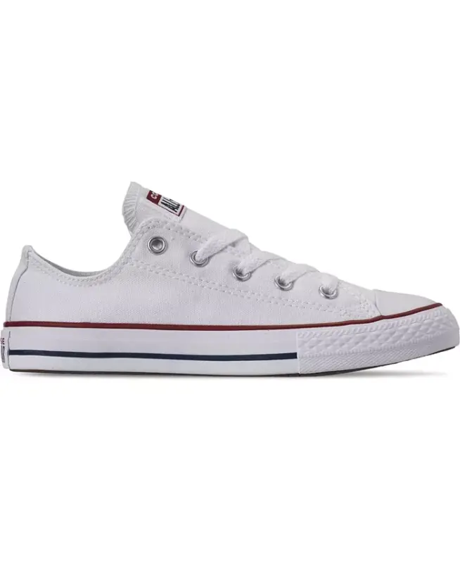 Детские оригинальные кеды Chuck Taylor от Finish Line — Оптический белый - 2