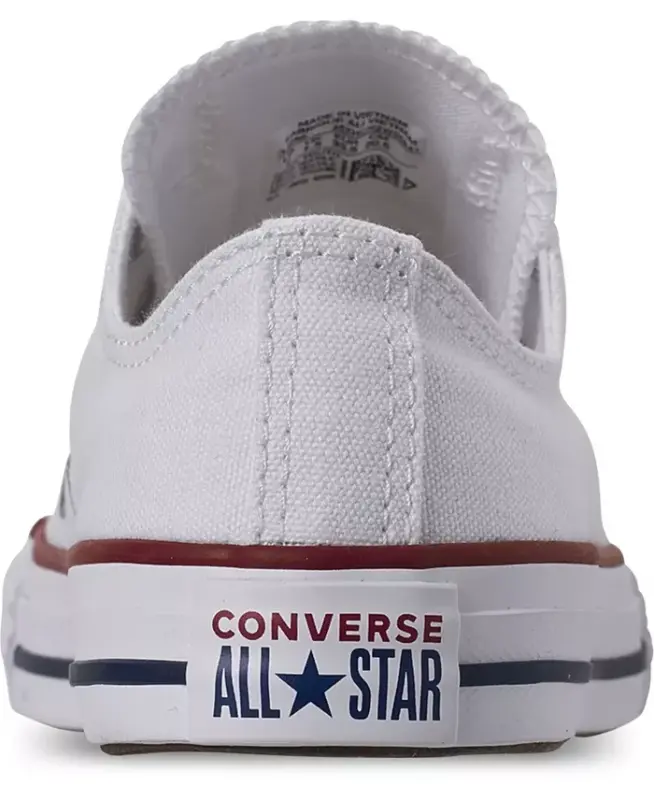 Детские оригинальные кеды Chuck Taylor от Finish Line — Оптический белый - 3