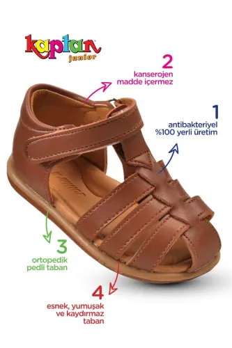 Детские ортопедические туфли для мальчиков Imle 300 - KAPTAN JUNIOR (1)