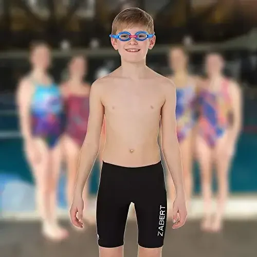 Детские плавательные очки ZABERT K20 для девочек и мальчиков 3-10 лет, противотуманные, 100% защита от УФ, с дорожным чехлом - 5