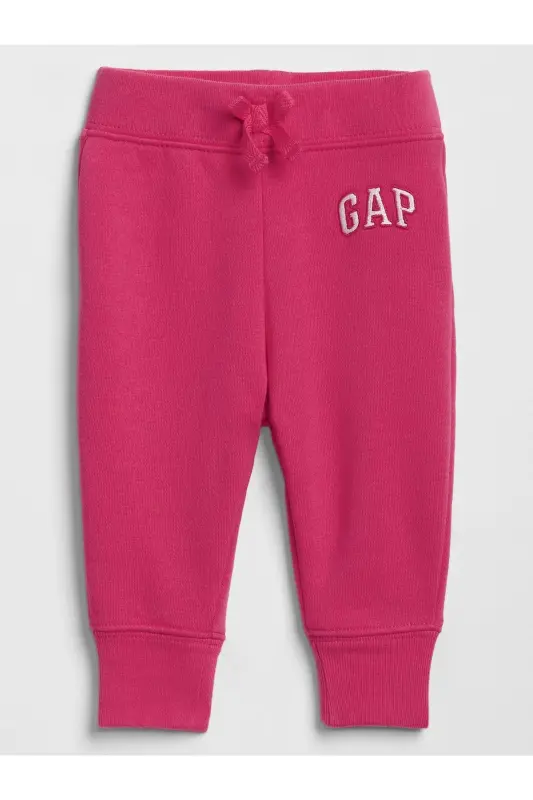 Детские розовые спортивные штаны с логотипом Gap — розовые - GAP