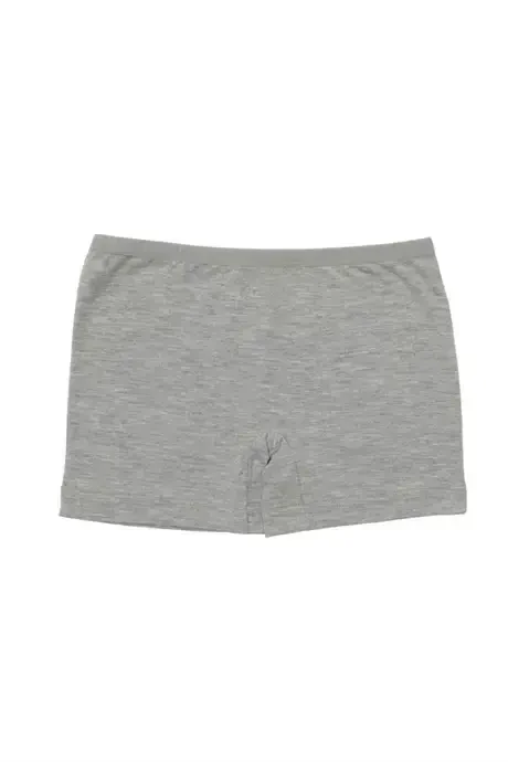 Детские серые стрейч-боксеры для девочек (уп. 5) - 2