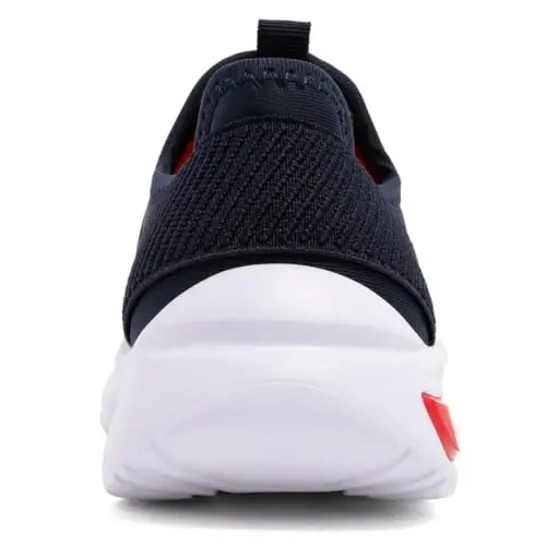 Детские спортивные кроссовки Nautica без шнуровки — удобная обувь на шнурках для мальчиков и девочек (для детей старшего и младшего возраста, а также малышей) - 3