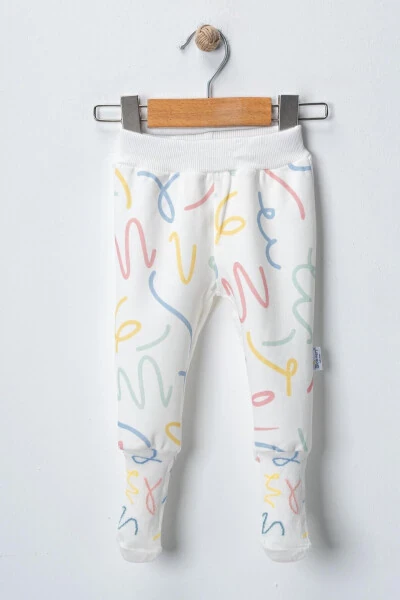 Детские штаны с цифровыми носками в полоску - BLOOMERS