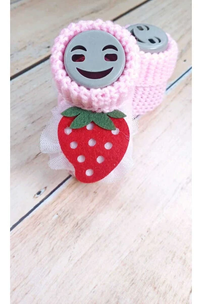 Детские вязаные пинетки - 4