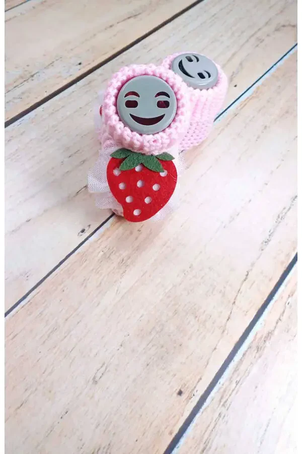 Детские вязаные пинетки - 5