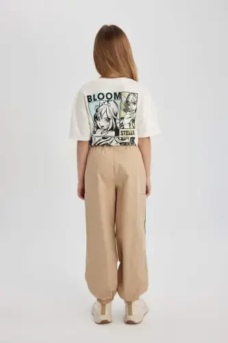 Детские хлопковые брюки-карго из парашютной ткани B5042A824SM - 7