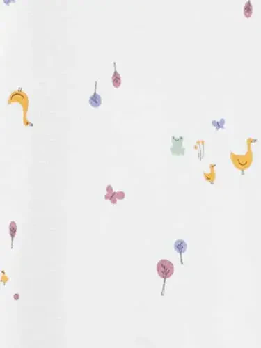 Детские хлопковые комбинезоны с ножками Simple Joys от Carter's, 2 шт. - 4