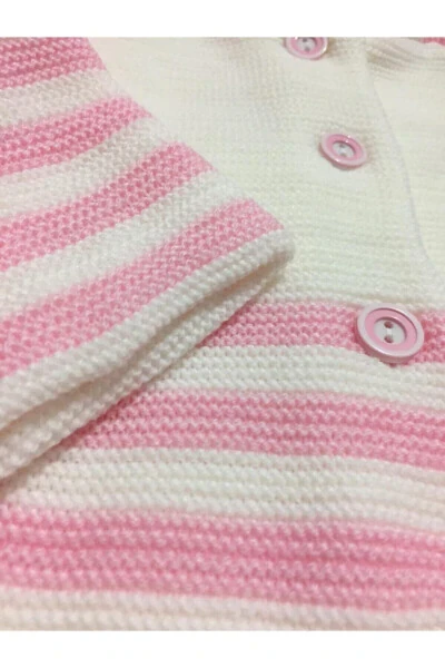 Детский белый кардиган для девочек Верхняя одежда для младенцев - 3