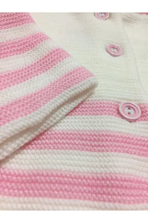 Детский белый кардиган для девочек Верхняя одежда для младенцев - 3