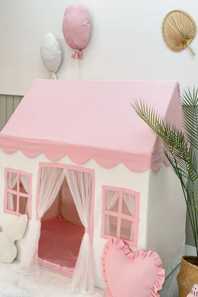 Детский Игровой Дом Розовый Игровой Шатер Игровая Площадка - 3