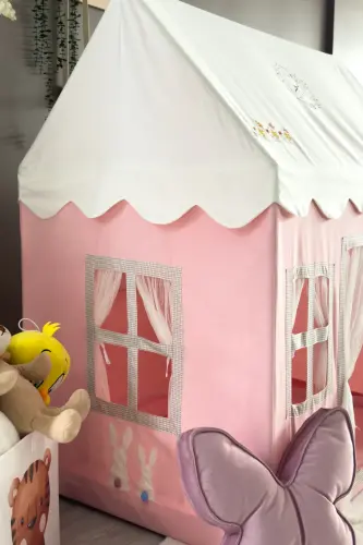 Детский игровой домик, игровая палатка с кроликом, игровая площадка - 6