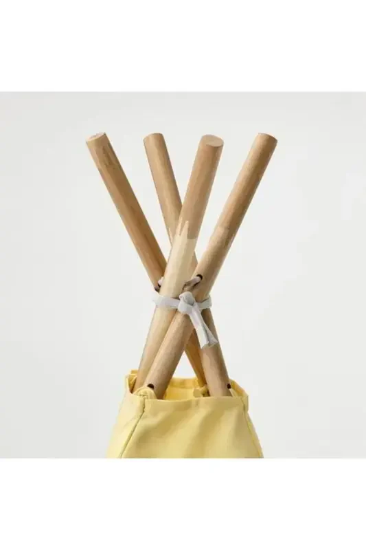 Детский игровой шатер Meridyendukkan серый-желтый 164 см складной шатер игровой дом - 5