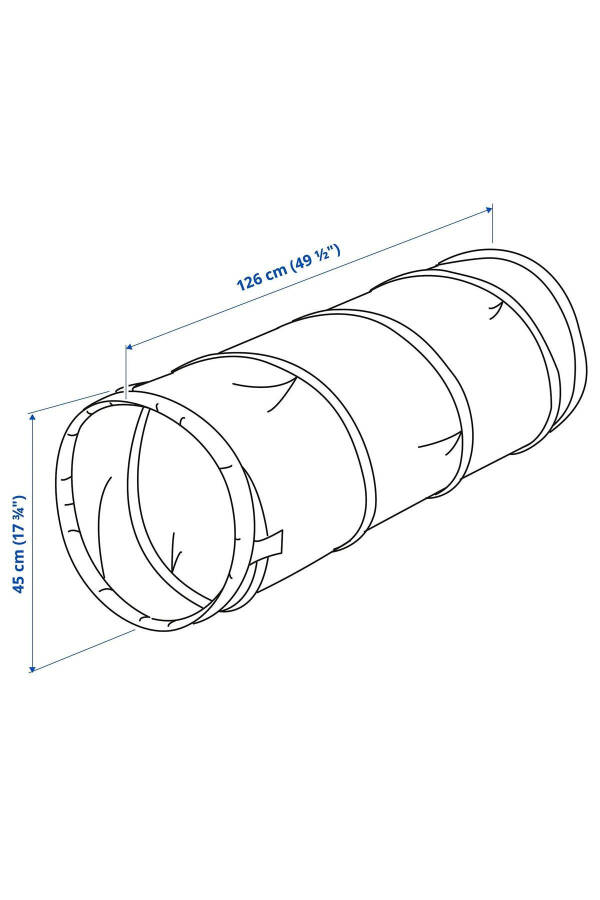 Детский игровой тоннель спиральный туннель 126см защищенный PC415 - 6