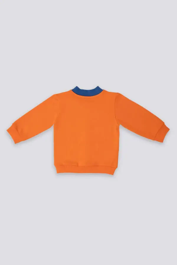 Детский кардиган U.S. Polo Assn Magnificent Orange - 3