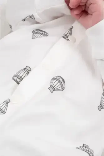 Детский комбинезон для мальчиков и девочек, с длинными рукавами, на резинке, демисезонный. - 6