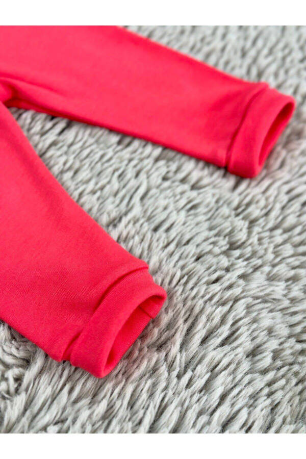 ДЕТСКИЙ КОМПЛЕКТ ИЗ 3 ПРЕДМЕТОВ ДЛЯ ДЕВОЧЕК С СЕРДЕЧНЫМ УЗОРОМ - 8