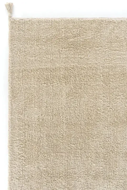 Детский коврик Cool Cotton Ccn бежевый, машинная стирка, нескользящее основание, натуральный хлопок, тканый - 3