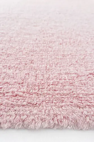 Детский коврик Cool Cotton Ccn пудрового цвета, машинная стирка, нескользящая основа, натуральный хлопковый тканый - 6