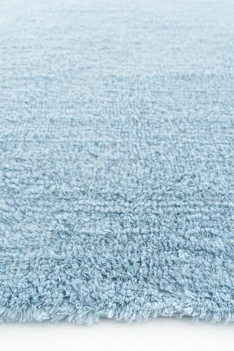 Детский коврик Cool Cotton Ccn синий, машинная стирка, нескользящая основа, натуральный хлопок, тканый - 7