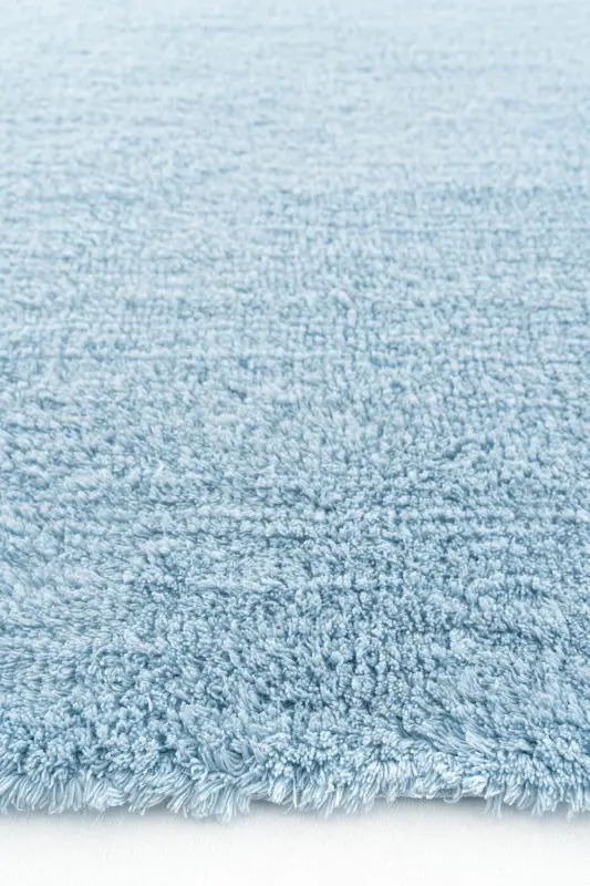 Детский коврик Cool Cotton Ccn синий, машинная стирка, нескользящая основа, натуральный хлопок, тканый - 7
