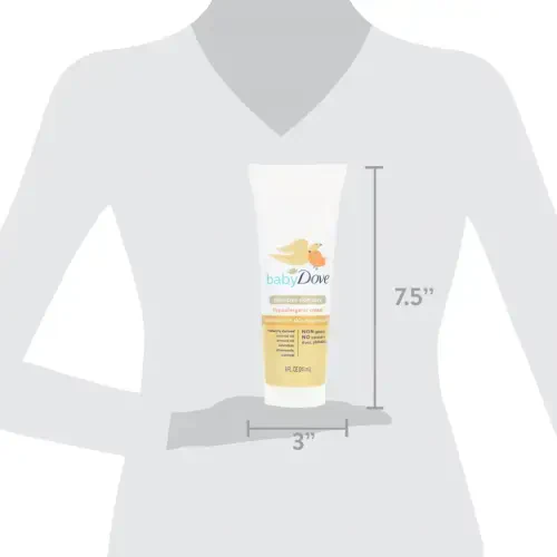 Детский крем Baby Dove Sensitive с высоким содержанием меланина для новорожденных, гипоаллергенный, питательный, увлажняющий, 8 унций - 7