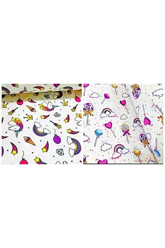 Детский спальный мешок из органического хлопка без наполнителя, зимний, с длинным рукавом, двойной слой, 100% хлопок поплин, Lollipop - 6