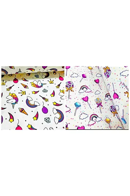 Детский спальный мешок из органического хлопка без наполнителя, зимний, с длинным рукавом, двойной слой, 100% хлопок поплин, Lollipop - 6