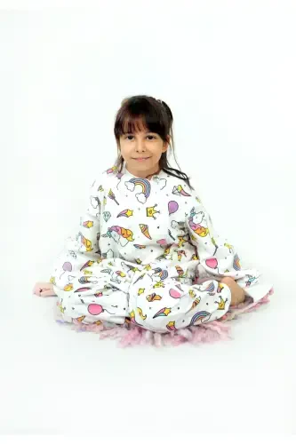 Детский спальный мешок из органического хлопка без наполнителя, зимний, с длинным рукавом, двойной слой, 100% хлопок поплин, Lollipop - 7