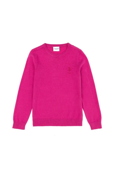 Детский свитер для девочек Violet Basic 50269399-VR037 - U.S. POLO ASSN.