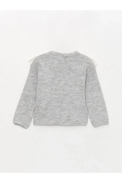 Детский свитер LCW с воротником поло, длинный рукав, для девочек - LC WAIKIKI (1)